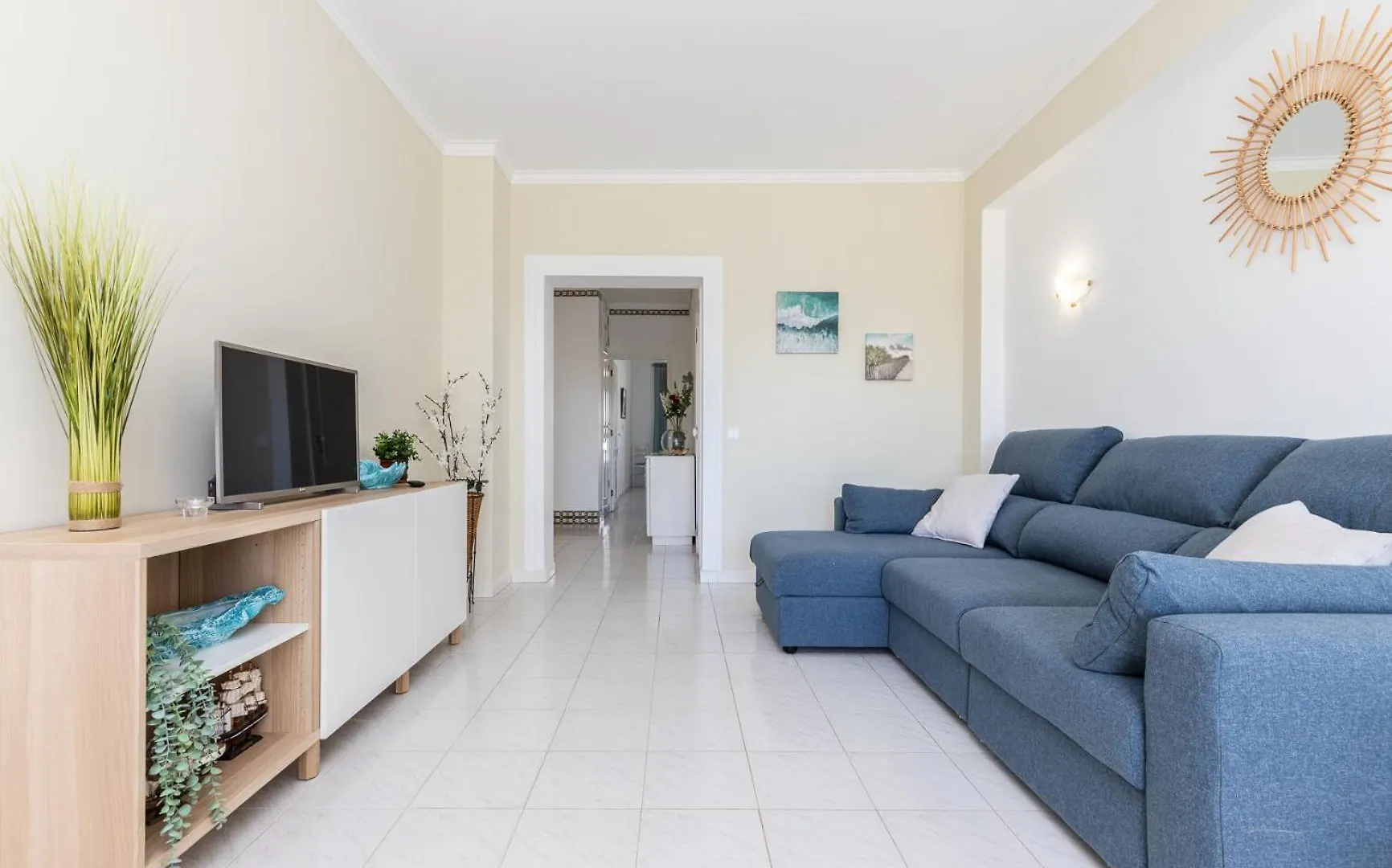 Superb Front Beach Carteia Flat Quarteira