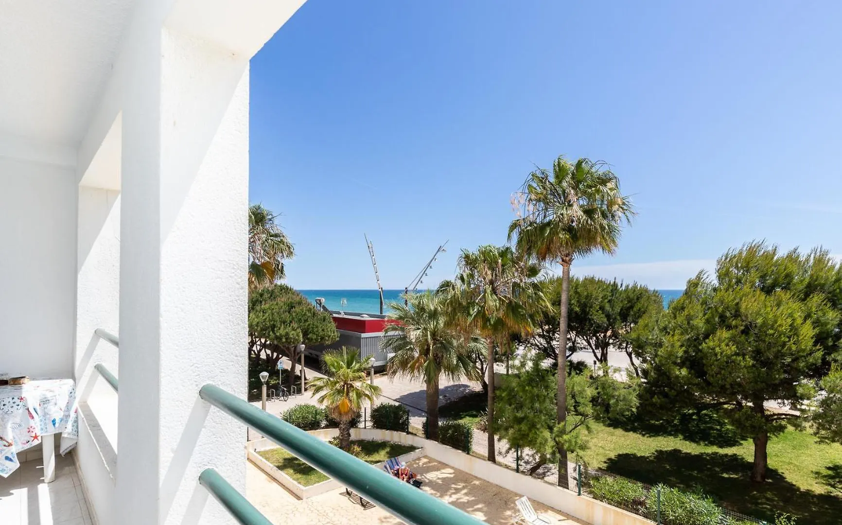 Superb Front Beach Carteia Flat Quarteira